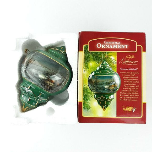 Terry Redlin Evening With Friends Christmas Ornament Wild Wings Collection - Picture 11 of 12